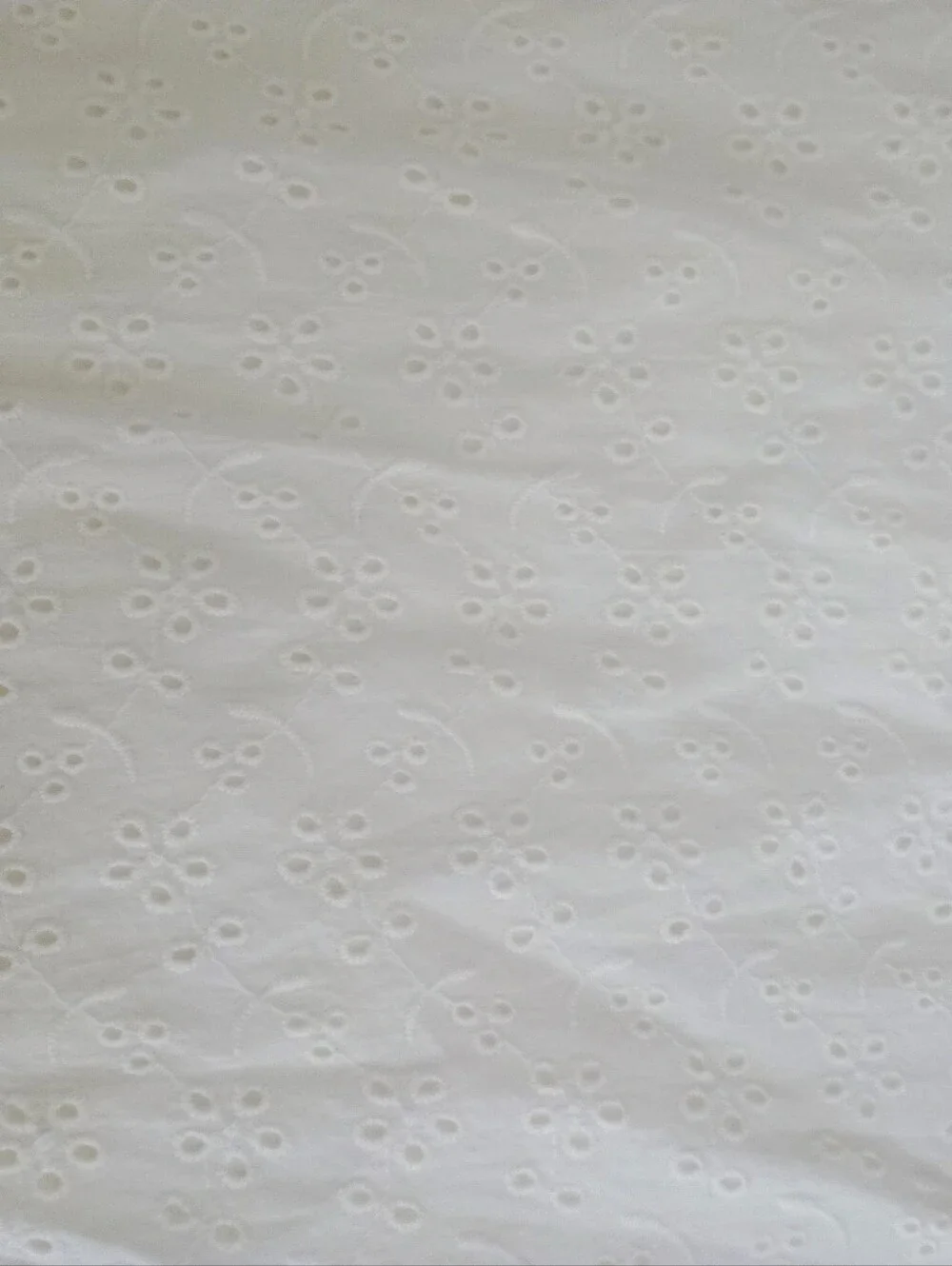 White Eyelet Drawstring Pants - Picture 3 of 6
